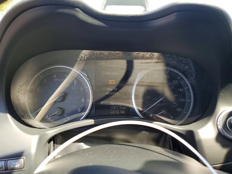 2018 Infiniti Q50 VIN JN1EV7AP3JM357519 COPART salvage auction — FRONT END, Ca - Salvage Certificate, sold $1,050 on 2026-07-06 (photo 9)