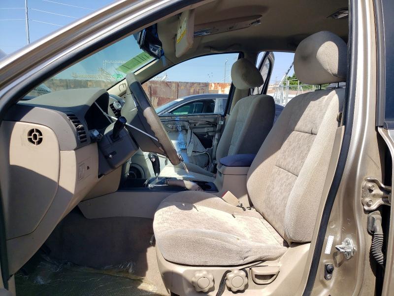 2008 Kia Sorento VIN KNDJD735785811947 COPART salvage auction — FRONT END, Ca - Salvage Certificate, sold $450 on 2026-07-15 (photo 7)