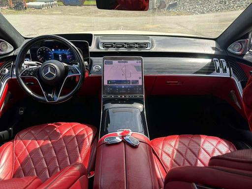 2022 Mercedes-benz S-klasse VIN W1K6G7GB3NA112840 COPART salvage auction — MINOR DENT/SCRATCHES, Va - Certificate Of Title, sold $54,500 on 2026-07-29 (photo 9)