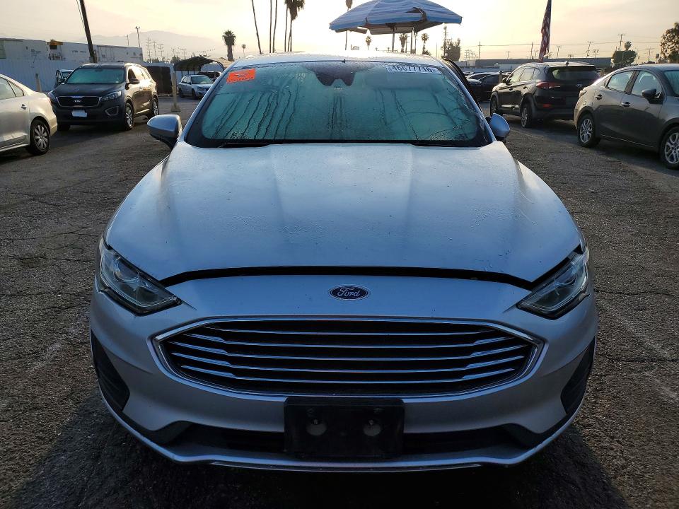 2019 Ford Fusion VIN 3FA6P0HDXKR145861 COPART salvage auction — SIDE, Ca - Salvage Certificate, sold $1,550 on 2026-07-02 (photo 5)