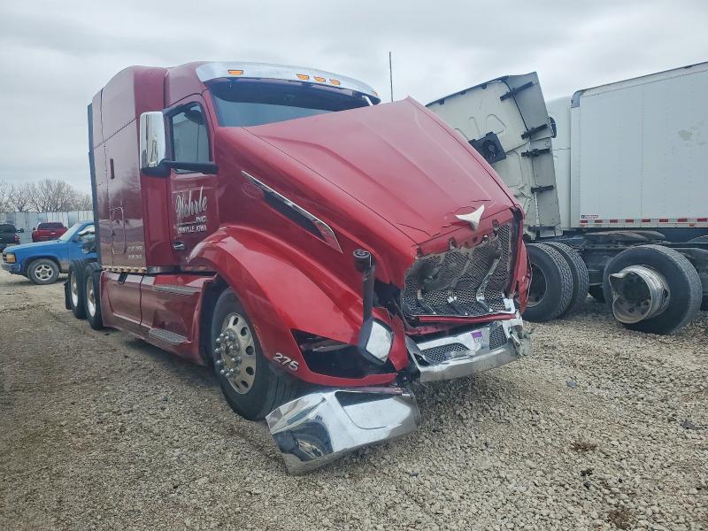 2025 Peterbilt 579 VIN 1XPBDP9X7SD722677 COPART salvage auction — FRONT END, IA - CERT OF TITLE-SALVAGE TITLE, sold $13,600 on 2026-07-23 (photo 1)