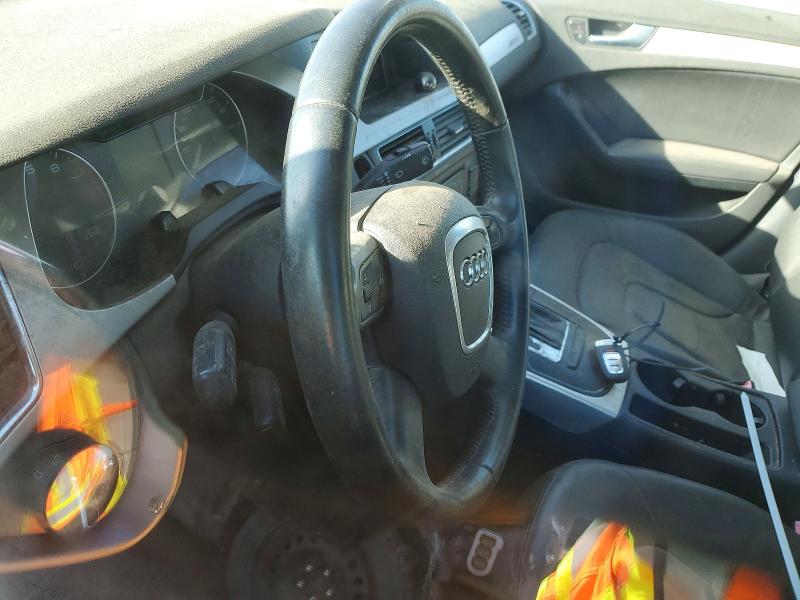 2009 Audi A4 VIN WAUSF78K49N025082 COPART salvage auction — FRONT END, Ab - Oop - Salvage, sold $475 on 2026-07-28 (photo 9)