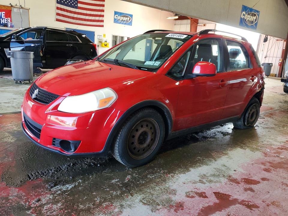 2010 Suzuki Sx4 VIN JS2YB5A36A6300097 COPART salvage auction — REAR END, Ny - Mv-907A Salvage Certificate, sold $475 on 2026-07-06 (photo 1)