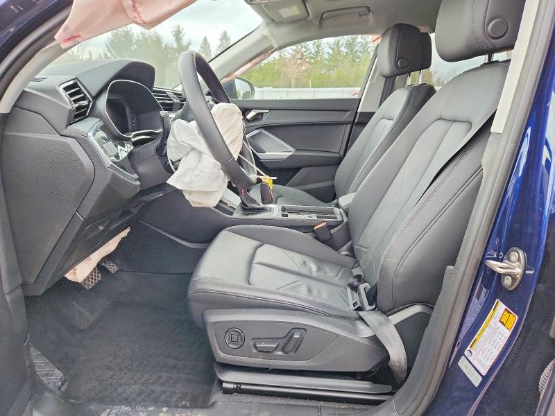 2024 Audi Q3 VIN WA1AUCF34R1155146 COPART salvage auction — FRONT END, Salvage Title, sold $4,700 on 2026-07-14 (photo 7)