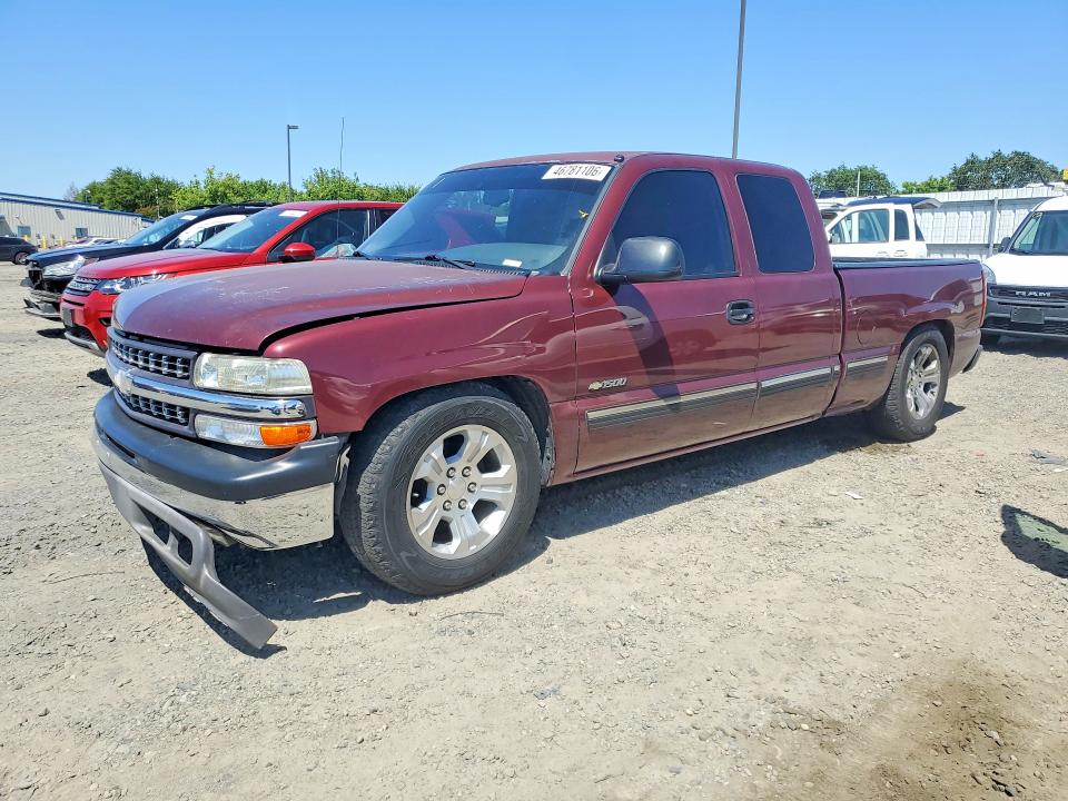 2002 Chevrolet Silverado 1500 VIN 2GCEC19T721422953 COPART salvage auction — FRONT END, CA - SALVAGE CERTIFICATE, sold $950 on 2026-07-09 (photo 1)