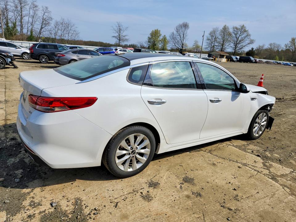 2016 Kia Optima VIN 5XXGU4L38GG091513 COPART salvage auction — FRONT END, Id - Salvage Certificate Of Title, sold $2,600 on 2026-07-27 (photo 3)