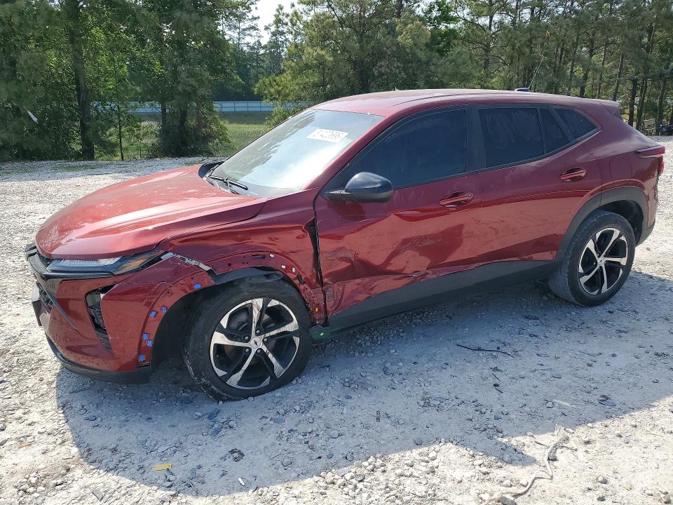 2024 Chevrolet Trax VIN KL77LGE28RC031109 COPART salvage auction — SIDE, TX - CERTIFICATE OF TITLE, sold $250 on 2026-07-28 (photo 1)