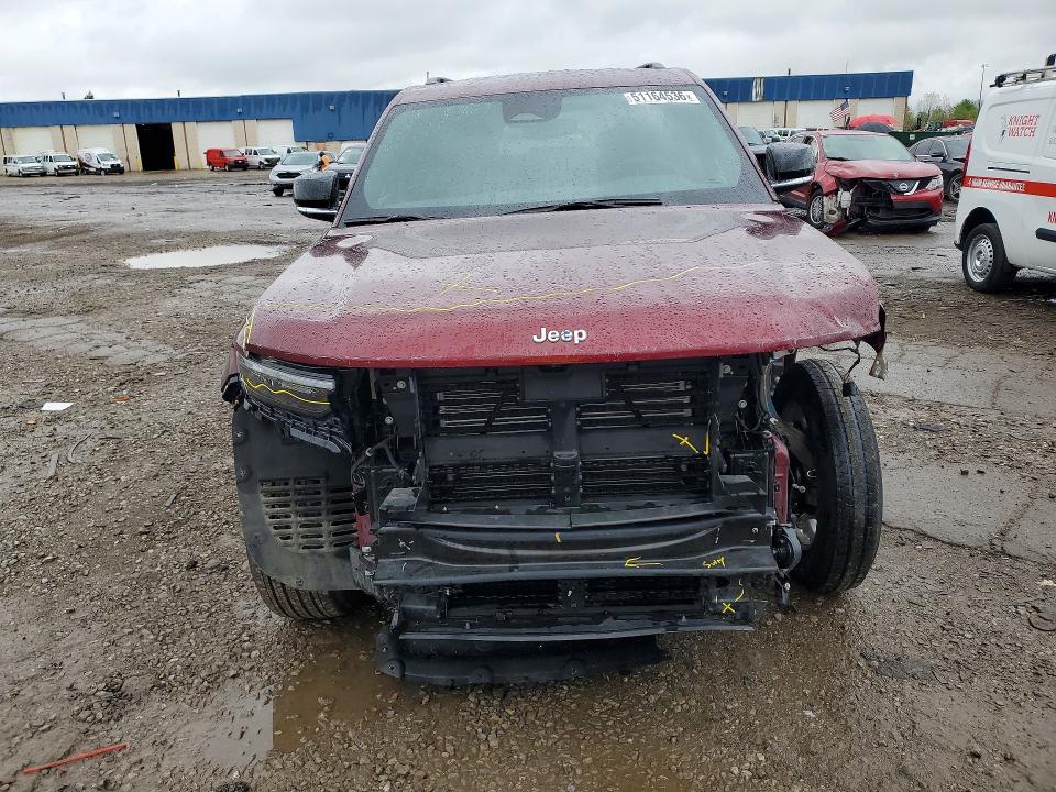 2024 Jeep Cherokee VIN 1C4RJHBG0RC256485 COPART salvage auction — FRONT END, Mi - Cert Of Title-Salvage Vehicle, sold $12,800 on 2026-07-31 (photo 5)
