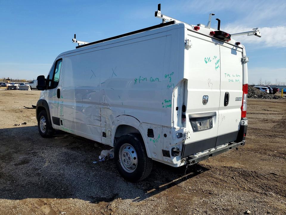 2023 Ram Promaster city VIN 3C6LRVVG4PE529692 COPART salvage auction — REAR END, Il - Salvage Certificate, sold $7,900 on 2026-07-09 (photo 2)