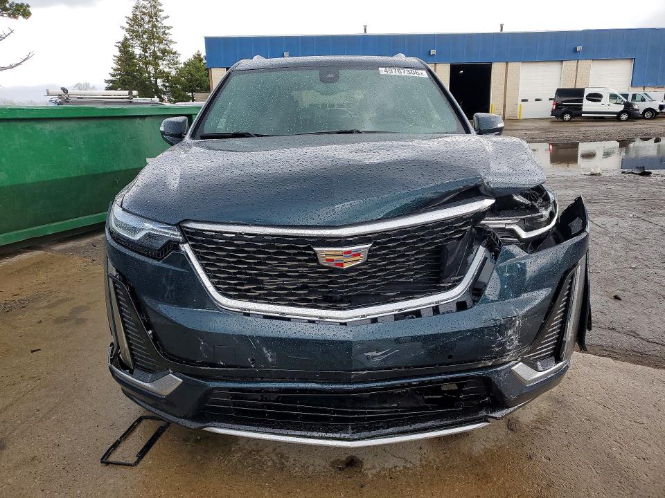 2025 Cadillac Xt6 VIN 1GYKPDRSXSZ148357 COPART salvage auction — FRONT END, Mi - Certificate Of Title, sold $13,700 on 2026-07-24 (photo 5)