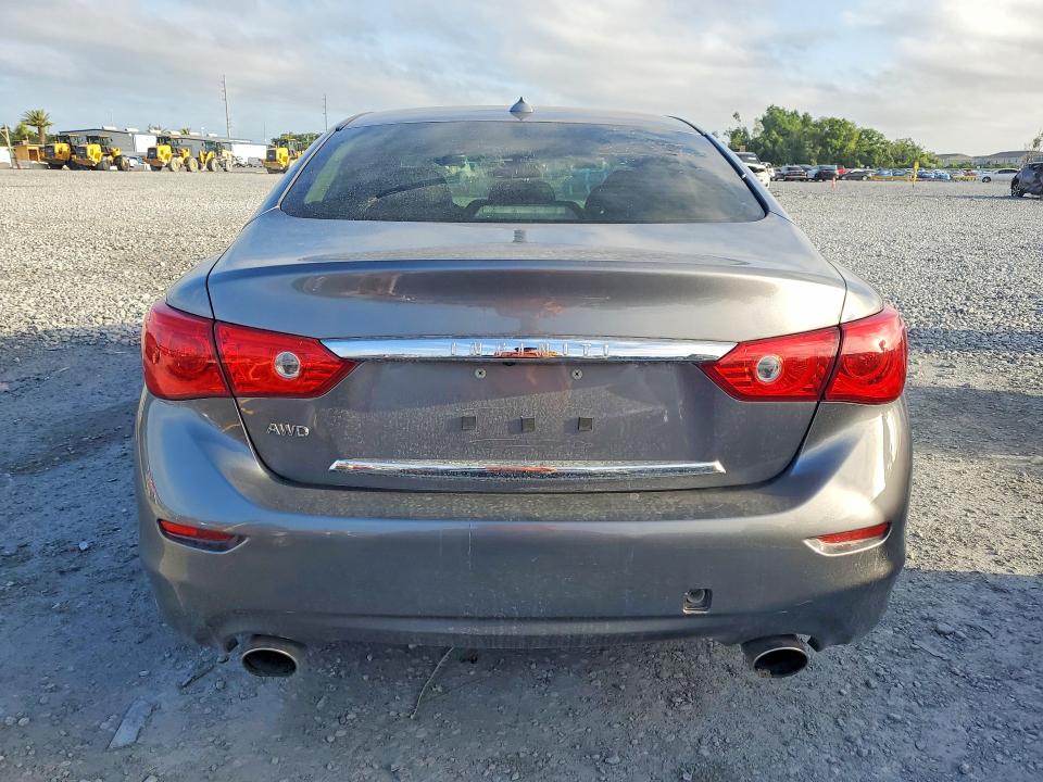 2017 Infiniti Q50 VIN JN1EV7AR3HM830699 COPART salvage auction — MINOR DENT/SCRATCHES, Fl - Cert Of Title-Rebuilt, sold $2,900 on 2026-07-03 (photo 6)