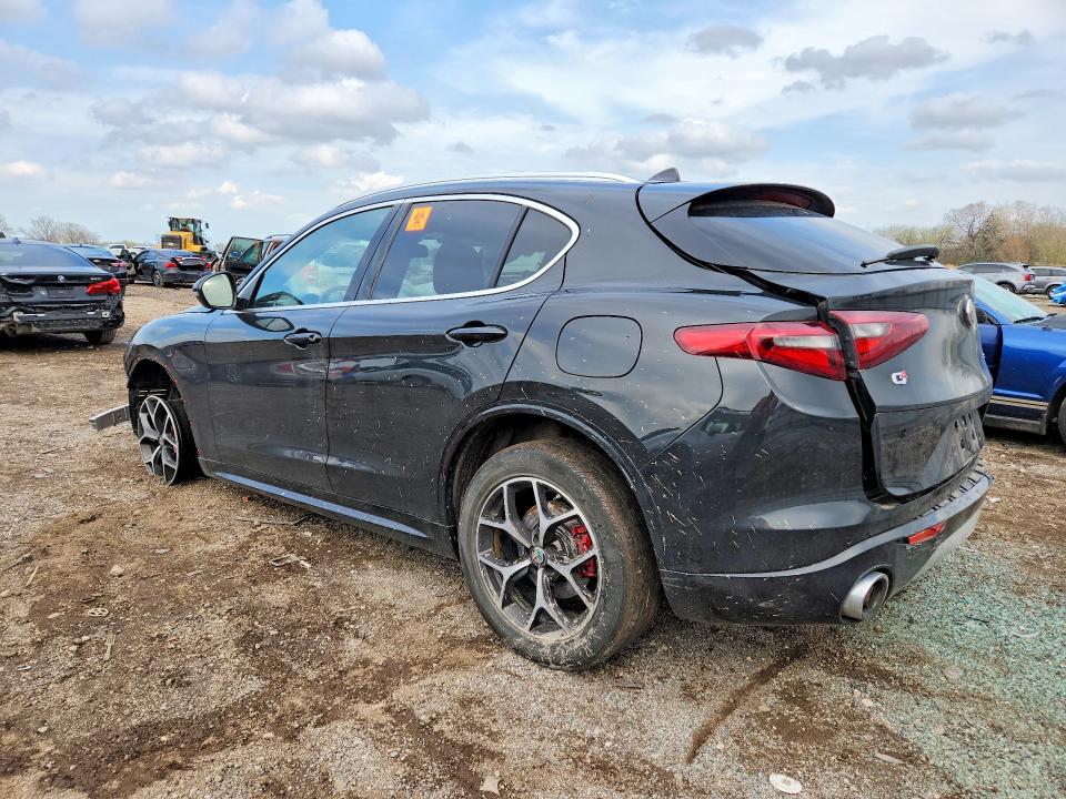 2021 Alfa romeo Stelvio VIN ZASPAKBN4M7D01438 COPART salvage auction — FRONT END, Il - Salvage Certificate, sold $825 on 2026-07-03 (photo 2)