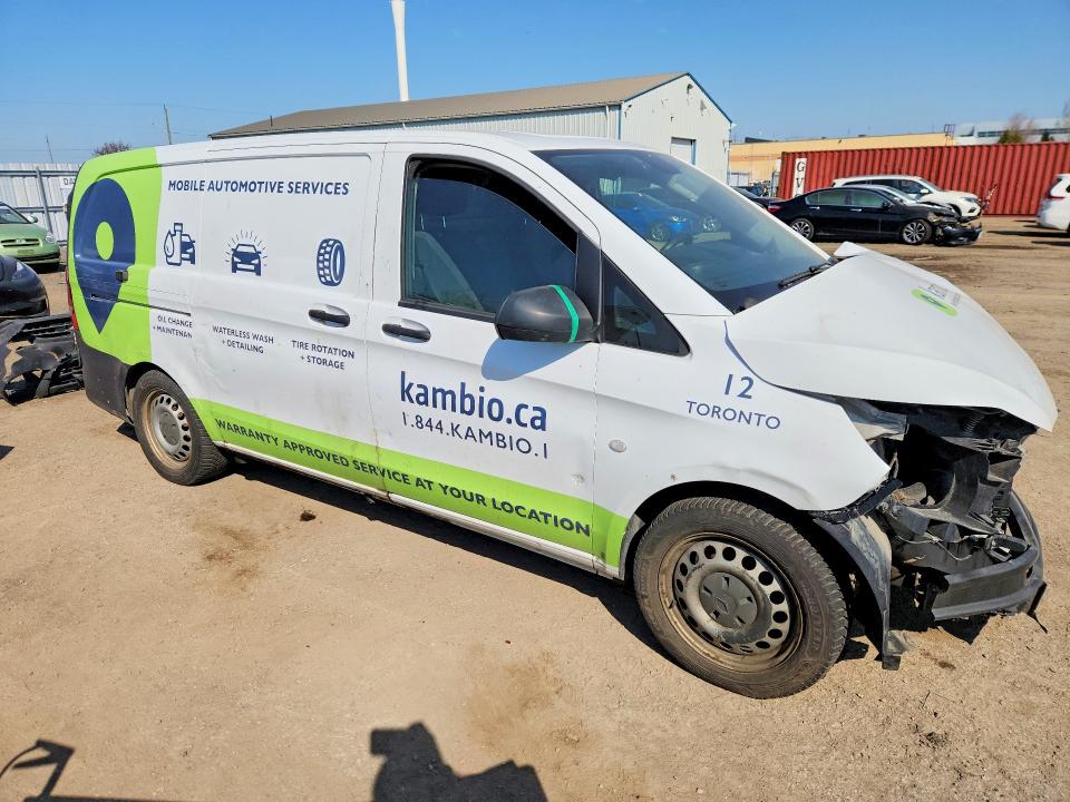 2016 Mercedes-benz Metris VIN WD3BG2EA5G3164915 COPART salvage auction — FRONT END, On - Permit Salvage, sold $1,750 on 2026-07-14 (photo 4)