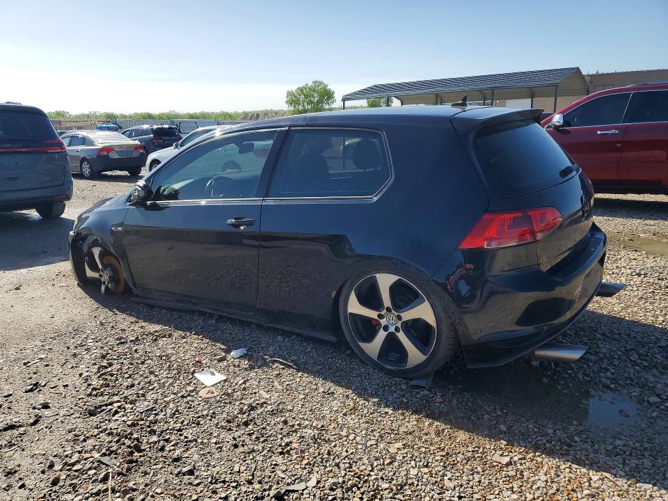 2016 Volkswagen Gti VIN 3VWTT7AU6GM006078 COPART salvage auction — FRONT END, Ks - Cert Of Title-Salvage, sold $125 on 2026-07-09 (photo 2)