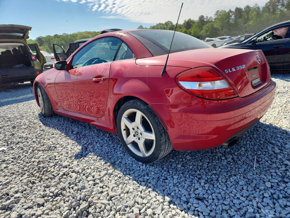 2005 Mercedes-benz Slk-klasse VIN WDBWK56F85F038494 COPART salvage auction — SIDE, GA - CERT OF TITLE-SALVAGE, sold $850 on 2026-07-09 (photo 2)