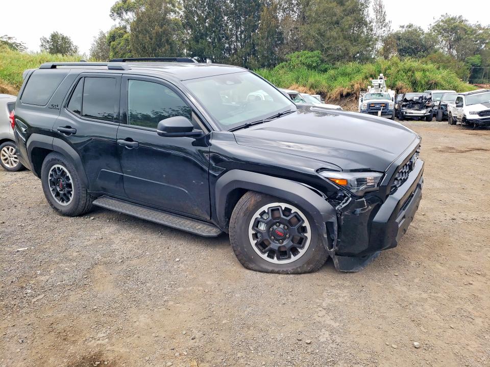 2025 Toyota 4runner VIN JTEVA5BR1S5052041 COPART salvage auction — FRONT END, Hi - Certificate Of Salvage, sold $24,200 on 2026-07-13 (photo 4)