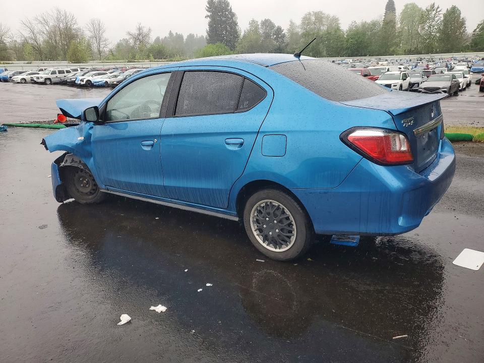 2024 Mitsubishi Mirage VIN ML32FUFJ2RHF04245 COPART salvage auction — FRONT END, Or - Salvage Title Certificate, sold $775 on 2026-07-27 (photo 2)