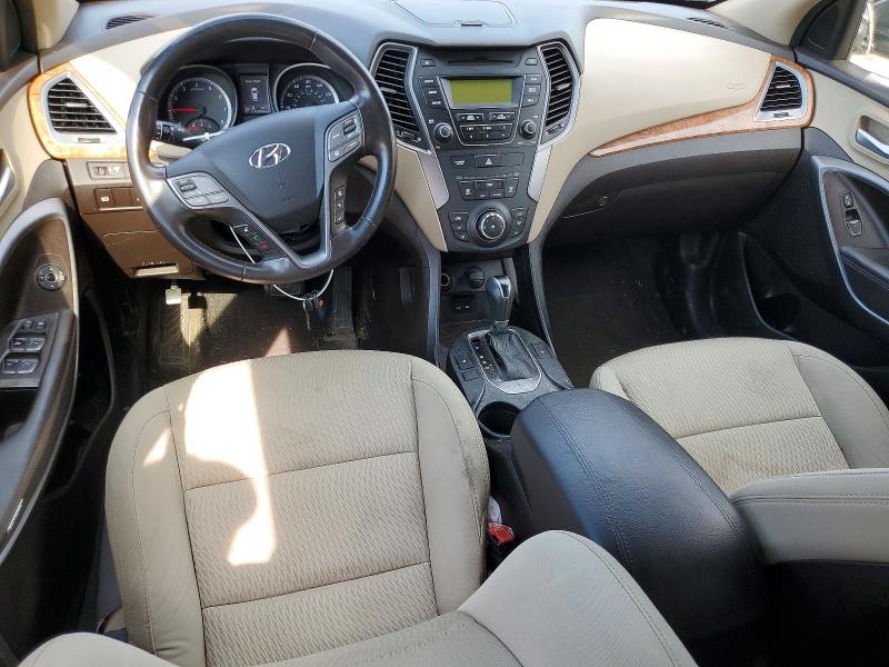 2013 Hyundai Santa fe VIN 5XYZUDLB5DG022074 COPART salvage auction — FRONT END, Oh - Cert Of Title-Salvage, sold $1,350 on 2026-07-08 (photo 8)