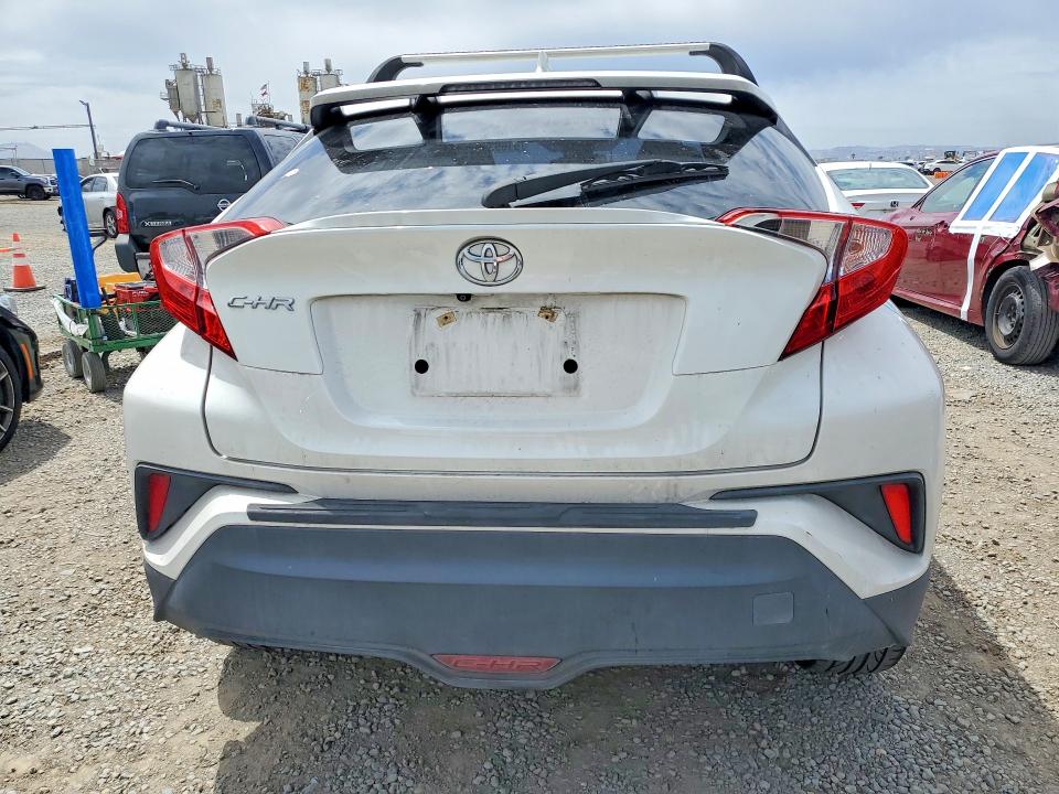 2018 Toyota C-hr VIN NMTKHMBX6JR054774 COPART salvage auction — FRONT END, CA - SALVAGE CERTIFICATE, sold $200 on 2026-07-31 (photo 6)