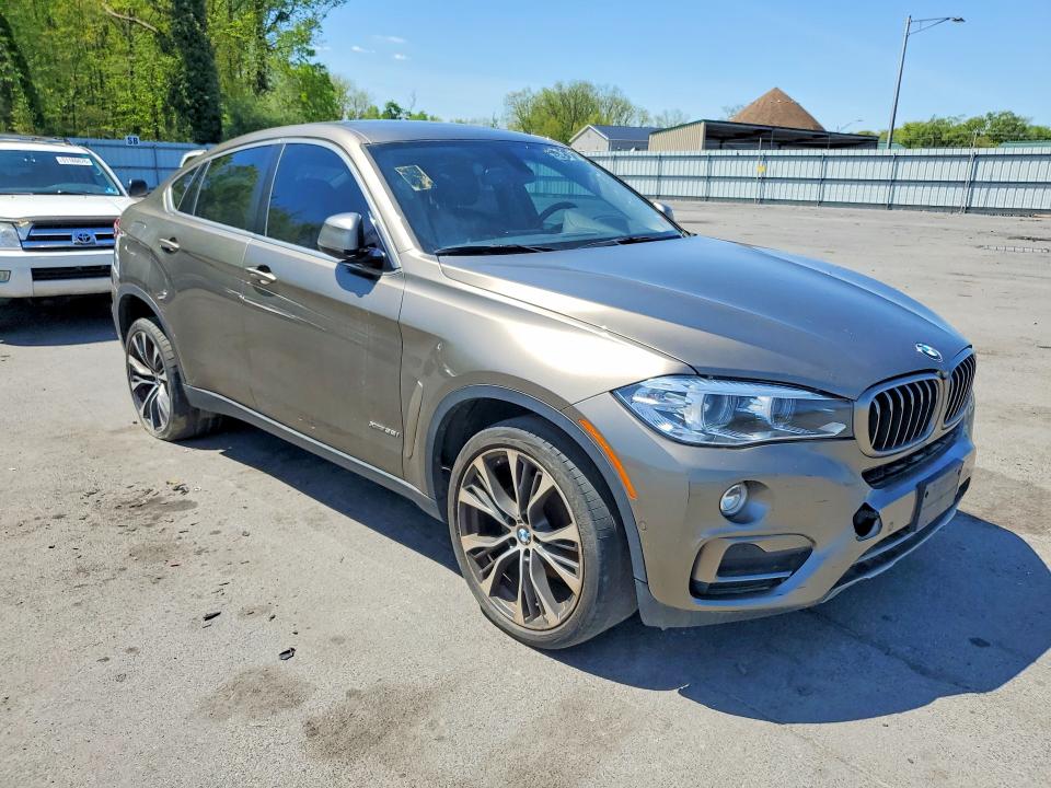 2017 BMW X6 VIN 5UXKU2C33H0U28914 COPART salvage auction — NORMAL WEAR, Va - Certificate Of Title, sold $8,900 on 2026-07-30 (photo 4)