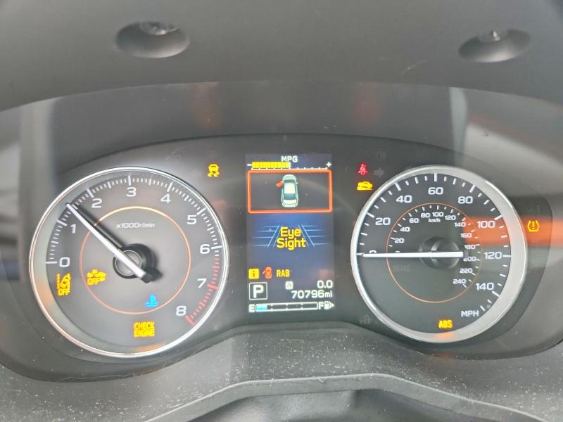 2018 Subaru Xv VIN JF2GTAMC6JH291835 COPART salvage auction — FRONT END, Id - Salvage Certificate Of Title, sold $4,200 on 2026-07-02 (photo 9)