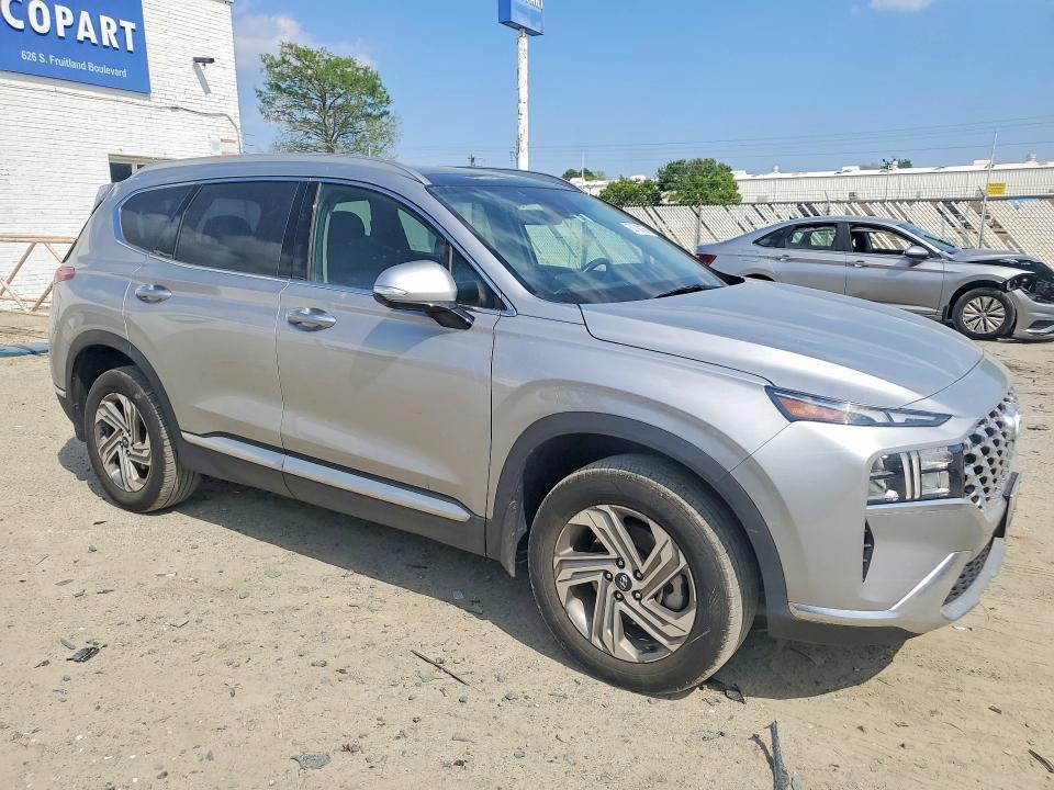 2023 Hyundai Santa fe VIN 5NMS3DAJ1PH556357 COPART salvage auction — REAR END, Md - Cert Of Salvage > 75% Damage, sold $9,100 on 2026-08-25 (photo 4)