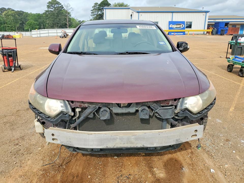 2012 Acura Tsx VIN JH4CU2F43CC017609 COPART salvage auction — VANDALISM, Tx - Salvage Vehicle Title, sold $1,650 on 2026-07-06 (photo 5)