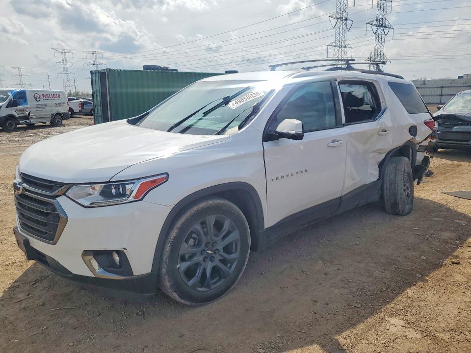 2020 Chevrolet Traverse VIN 1GNERJKWXLJ213658 COPART salvage auction — REAR END, Id - Salvage Certificate Of Title, sold $3,750 on 2026-07-09 (photo 1)