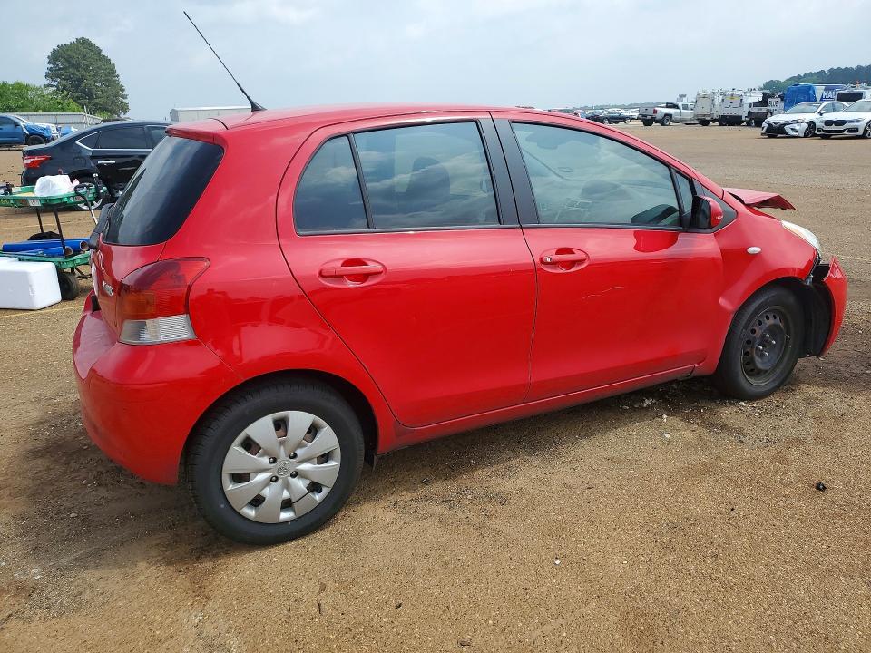 2009 Toyota Yaris VIN JTDKT903595239526 COPART salvage auction — FRONT END, TX - SALVAGE VEHICLE TITLE (P), sold $1,550 on 2026-07-20 (photo 3)