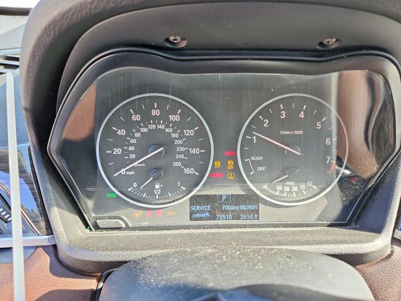 2018 BMW X1 VIN WBXHT3C36J5K25354 COPART salvage auction — SIDE, Ga - Cert Of Title-Salvage, sold $5,100 on 2026-07-16 (photo 9)