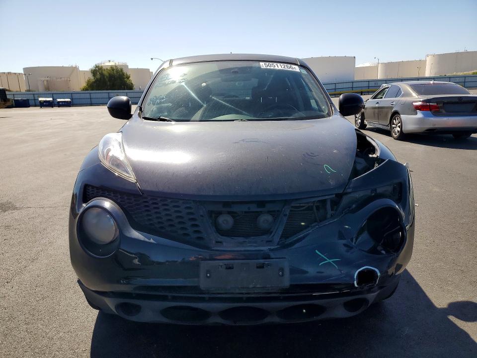 2012 Nissan Juke VIN JN8AF5MRXCT117147 COPART salvage auction — FRONT END, Salvage Title, sold $800 on 2026-07-13 (photo 5)