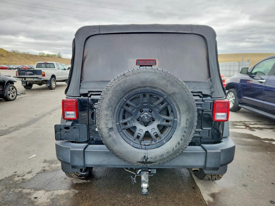 2017 Jeep Wrangler / VIN 1C4BJWDG5HL507101 COPART salvage auction — FRONT END, Nc - Salvage Cert-Rebuilt, sold $4,100 on 2026-07-20 (photo 6)