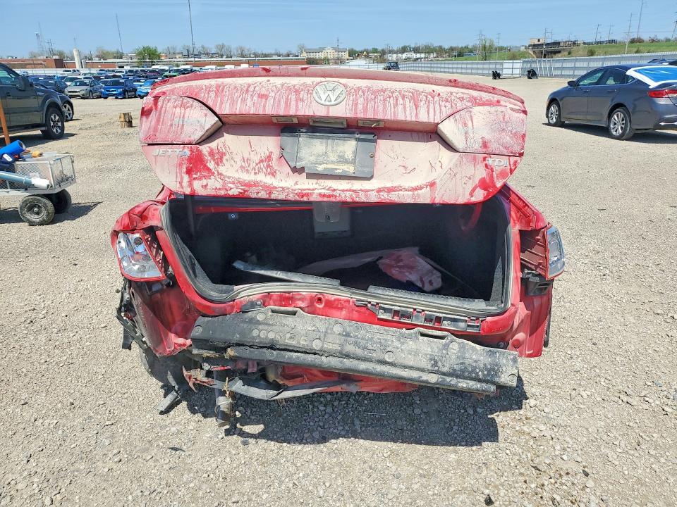 2012 Volkswagen Jetta VIN 3VW3L7AJ5CM465926 COPART salvage auction — REAR END, Ia - Salvage W/Salvage History, sold $80 on 2026-07-22 (photo 6)
