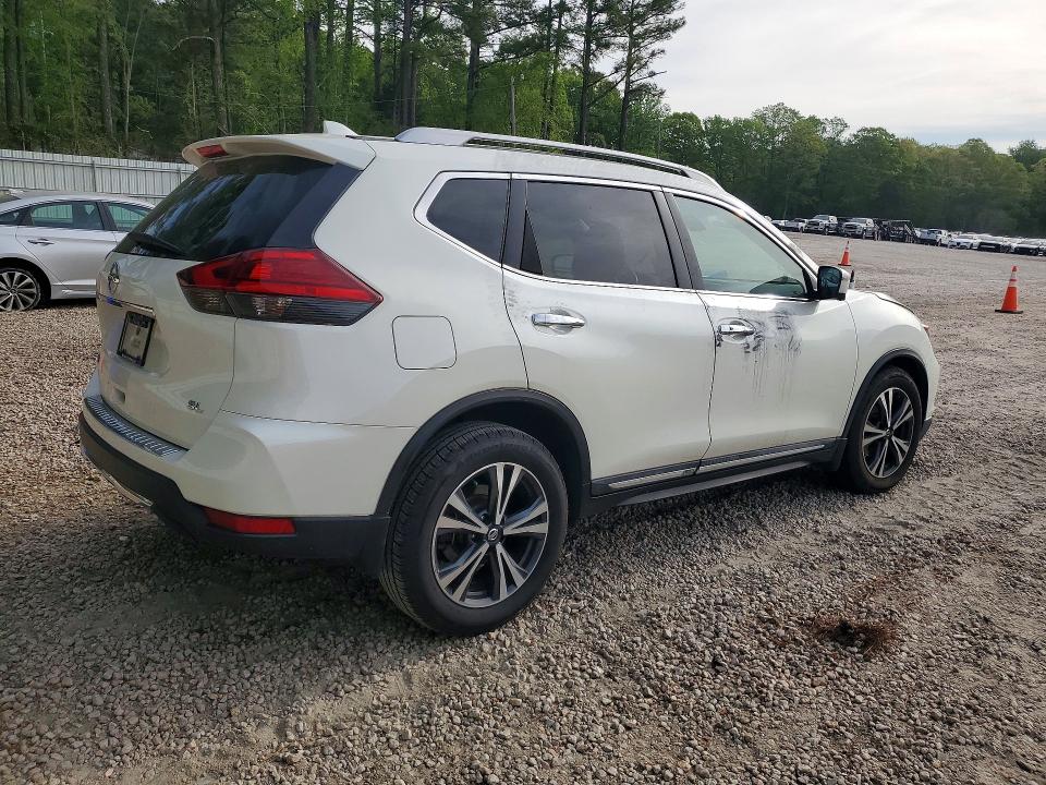 2017 Nissan Rogue VIN 5N1AT2MT0HC888895 COPART salvage auction — FRONT END, Nc - Salvage Certificate Of Title, sold $3,250 on 2026-07-10 (photo 3)