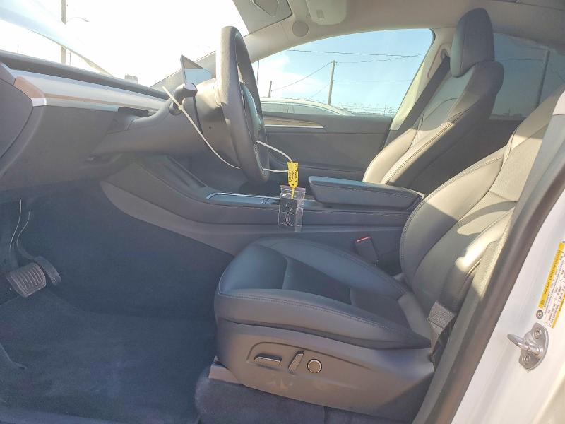 2023 Tesla Model y VIN 7SAYGDEE0PA052489 COPART salvage auction — REAR END, Ca - Salvage Certificate, sold $14,300 on 2026-07-29 (photo 7)