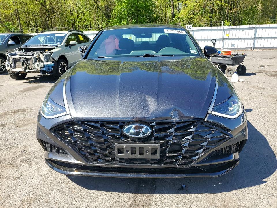 2021 Hyundai Sonata VIN 5NPEJ4J2XMH090549 COPART salvage auction — SIDE, Nj - Cert Of Title-Salvage, sold $5,600 on 2026-07-28 (photo 5)