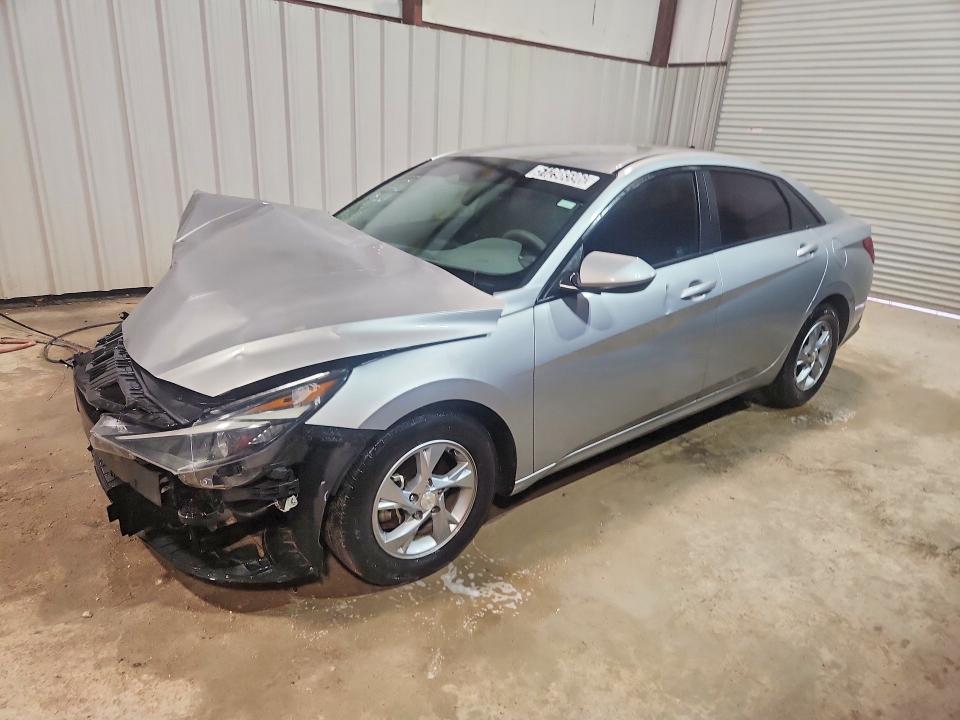 2021 Hyundai Elantra VIN 5NPLL4AG4MH016024 COPART salvage auction — FRONT END, Nc - Certificate Of Title, sold $1,950 on 2026-07-22 (photo 1)