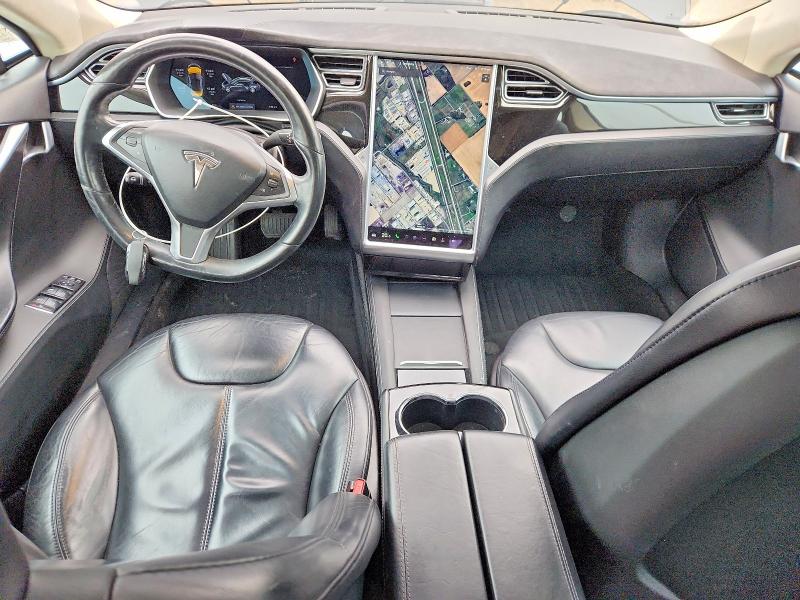 2015 Tesla Model s VIN 5YJSA1H23FFP75632 COPART salvage auction — FRONT END, Salvage Title, sold $4,500 on 2026-07-16 (photo 8)