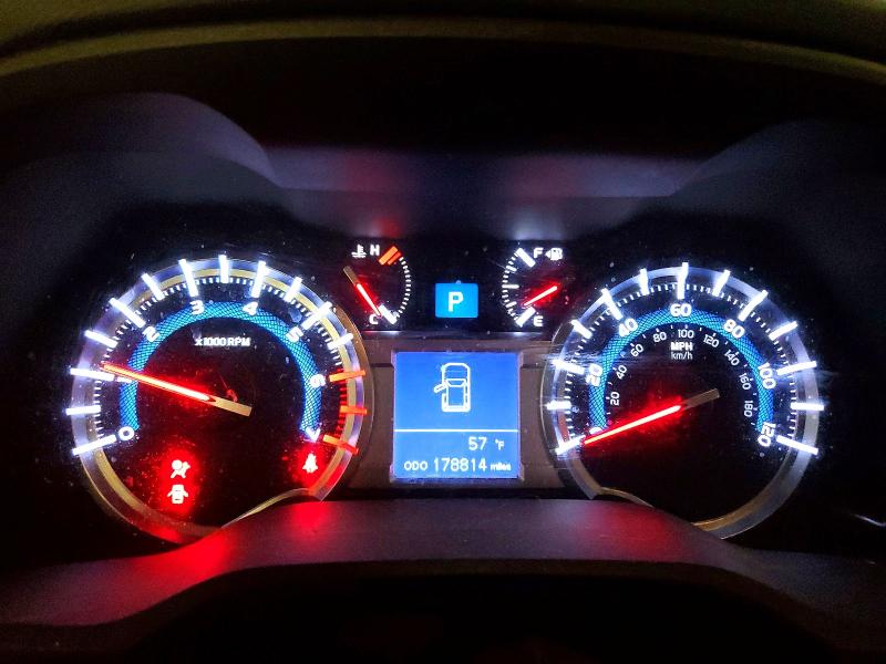 2016 Toyota 4runner VIN JTEBU5JR2G5328536 COPART salvage auction — FRONT END, Mi - Dealer Only Clean Title (P), sold $8,200 on 2026-07-06 (photo 9)