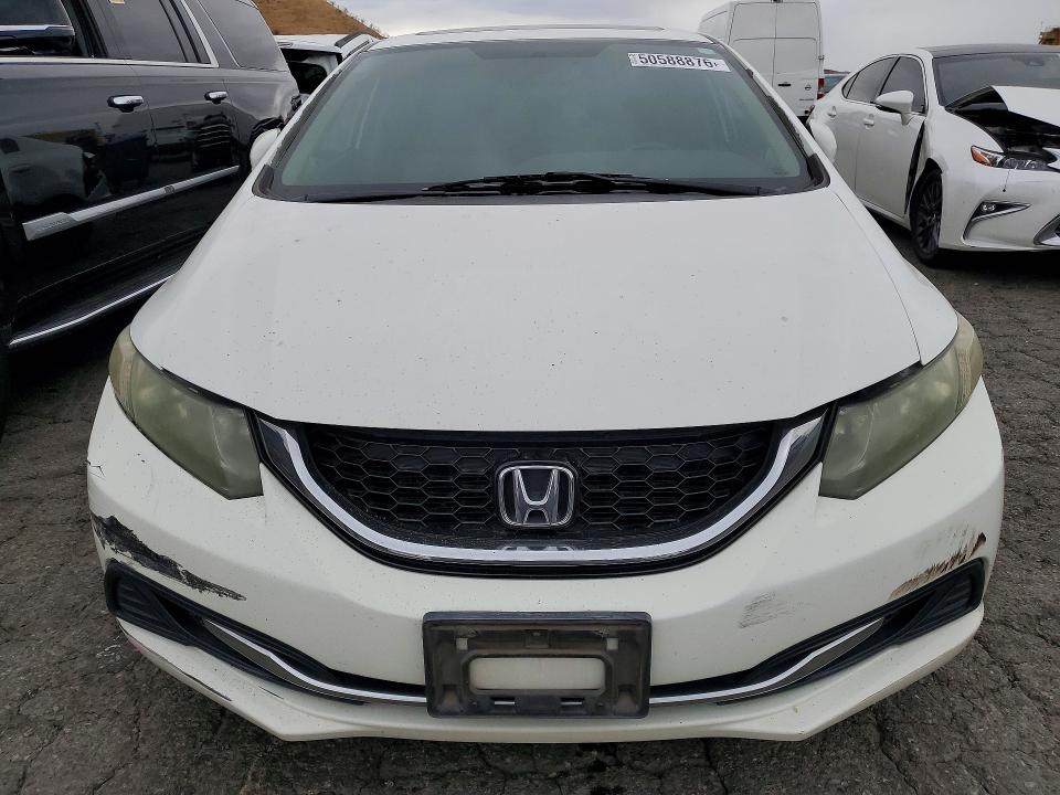 2014 Honda Civic VIN 19XFB2F84EE247517 COPART salvage auction — SIDE, Ca - Salvage Certificate, sold $2,300 on 2026-07-02 (photo 5)