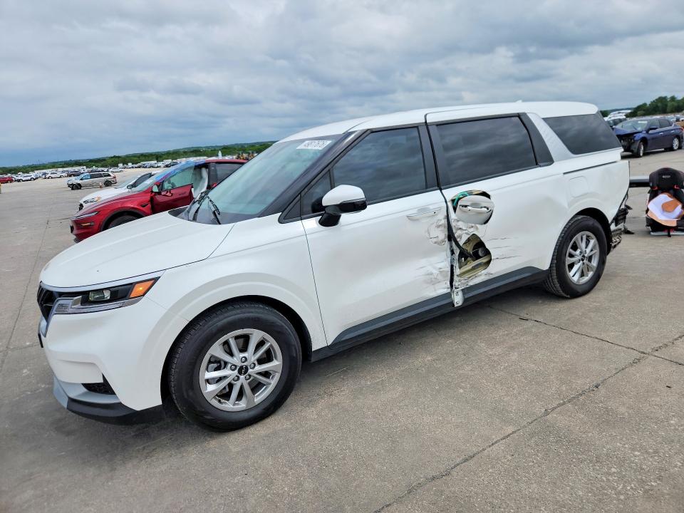 2024 Kia Carnival VIN KNDNB4H33R6380631 COPART salvage auction — SIDE, Tx - Certificate Of Title, sold $11,800 on 2026-07-30 (photo 1)