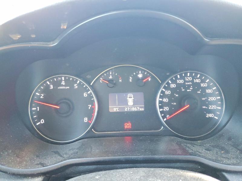 2016 Kia VIN KNAHT8A34G7130685 COPART salvage auction — FRONT END, Salvage Title, sold $350 on 2026-07-09 (photo 9)