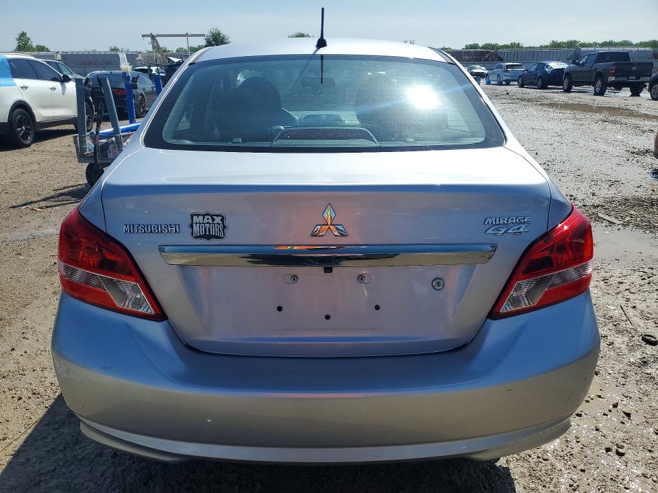 2019 Mitsubishi Mirage VIN ML32F3FJ9KHF17798 COPART salvage auction — SIDE, Mo - Salvage Certificate Of Title, sold $1,500 on 2026-07-07 (photo 6)