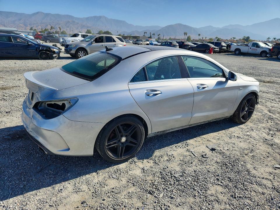 2015 Mercedes-benz VIN WDDSJ4EB6FN263764 COPART salvage auction — FRONT END, Salvage Title, sold $200 on 2026-07-29 (photo 3)