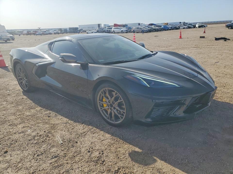 2026 Chevrolet Corvette VIN 1G1YA2D42T5106491 COPART salvage auction — REAR END, Ca - Salvage Certificate, sold $46,500 on 2026-07-20 (photo 4)