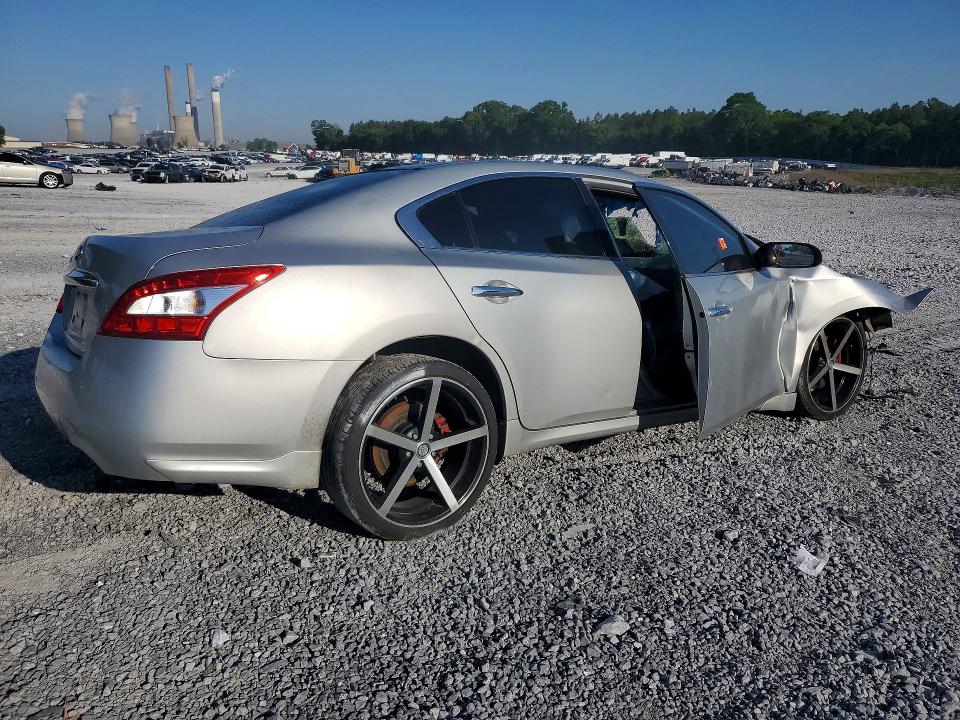 2009 Nissan Maxima VIN 1N4AA51E09C848924 COPART salvage auction — ROLLOVER, GA - CERT OF TITLE-SALVAGE, sold $350 on 2026-07-09 (photo 3)