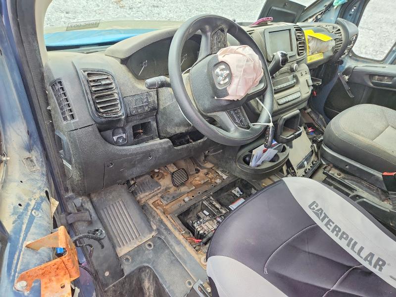 2022 Ram Promaster 3500 VIN 3C6MRVJG3NE112359 COPART salvage auction — FRONT END, Az - Cert Of Title - Salvage, sold $3,350 on 2026-07-08 (photo 8)