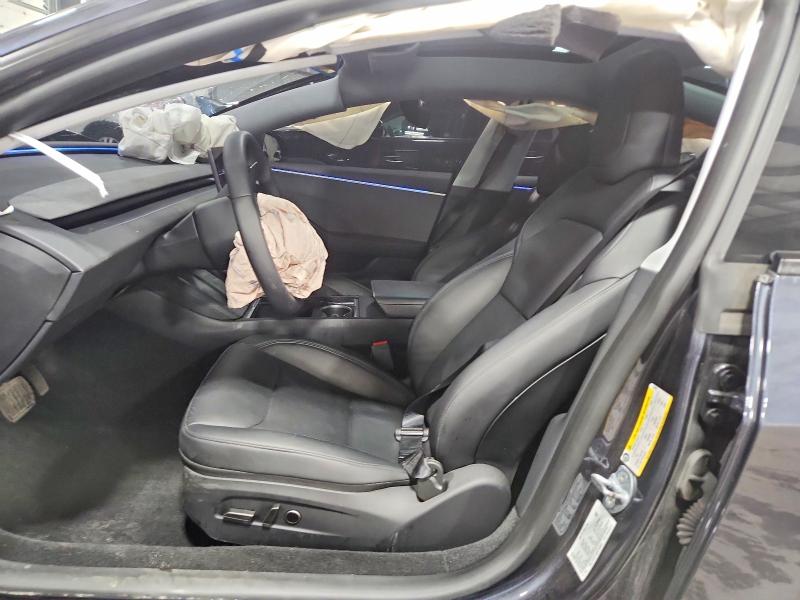 2025 Tesla Model 3 VIN 5YJ3E1EA8SF040059 COPART salvage auction — FRONT END, Salvage Title, sold $11,200 on 2026-08-25 (photo 7)