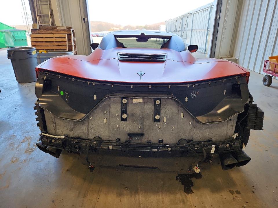 2025 Chevrolet Corvette stingray VIN 1G1YA3D49S5113152 COPART salvage auction — FRONT END, Wi - Cert Of Title-Claim Paid, sold $25,500 on 2026-09-01 (photo 6)
