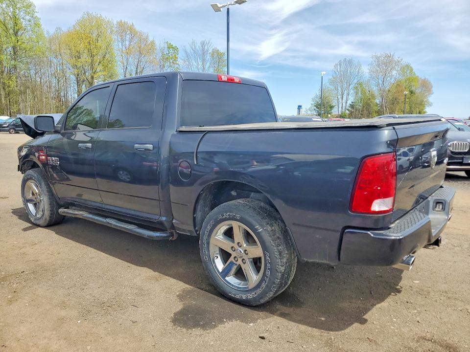 2017 Ram 1500 VIN 3C6RR7KT6HG794739 COPART salvage auction — FRONT END, Ny - Certificate Of Title, sold $5,100 on 2026-07-21 (photo 2)